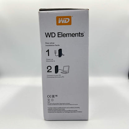 Western Digital WD 3.5" Elements Portable 14TB Micro USB-B to USB-A HDD WDBWLG0140HBK-NESN