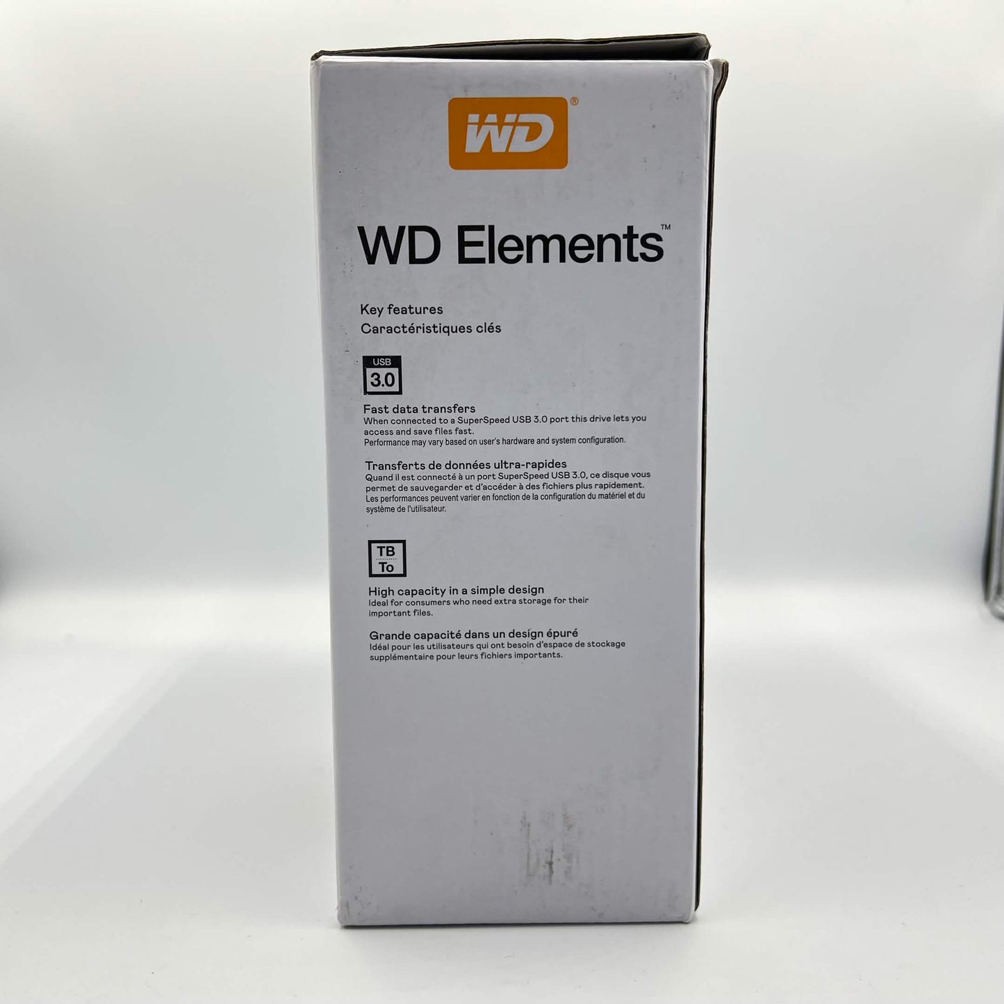 Western Digital WD 3.5" Elements Portable 14TB Micro USB-B to USB-A HDD WDBWLG0140HBK-NESN
