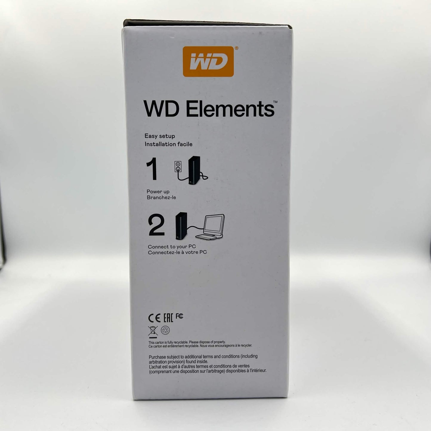New Western Digital WD Elements Portable 14TB Micro USB-B to USB-A 