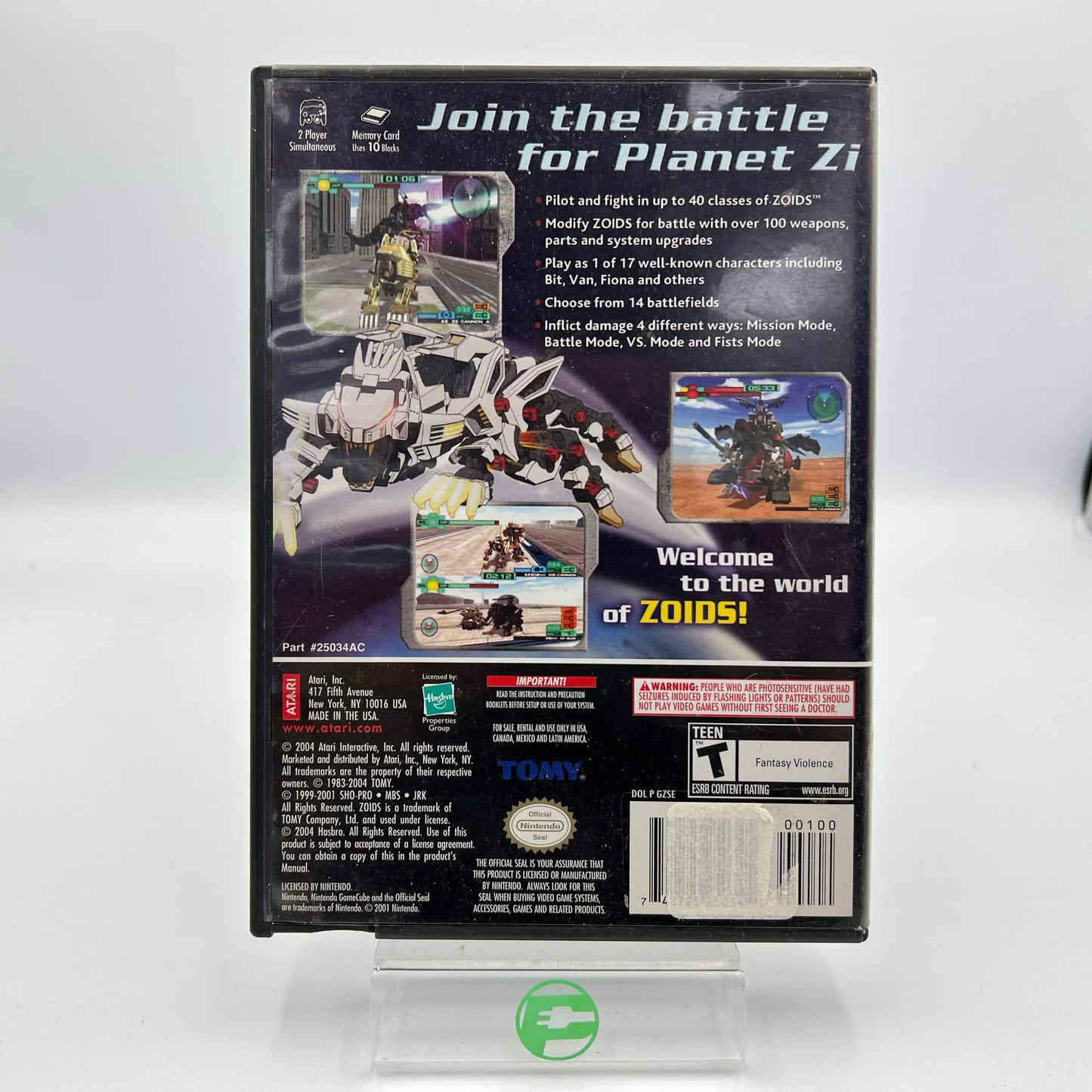 Zoids Battle Legends (Nintendo GameCube, 2004)
