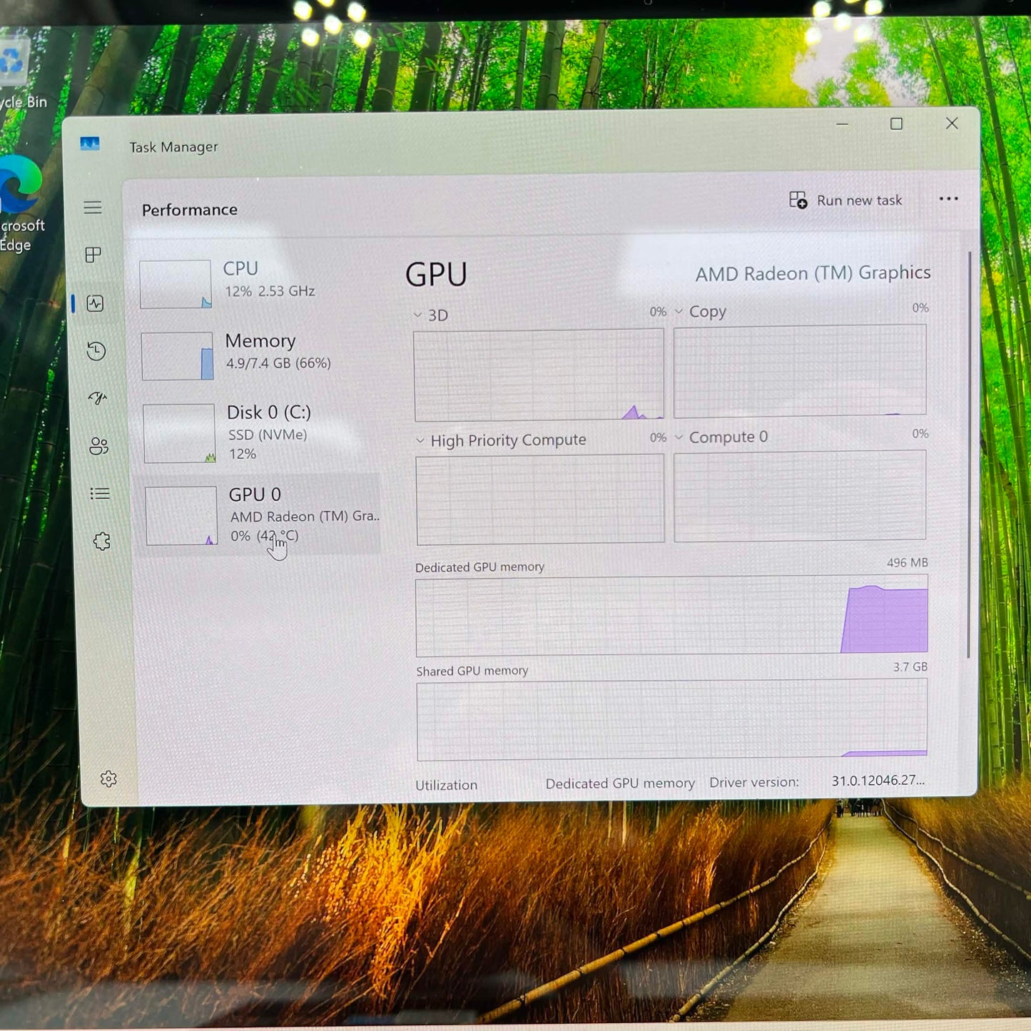 Asus Zenbook 14 OLED UM3420Y 14" Ryzen 5 7530U 2.0GHz 8GB RAM 256GB SSD