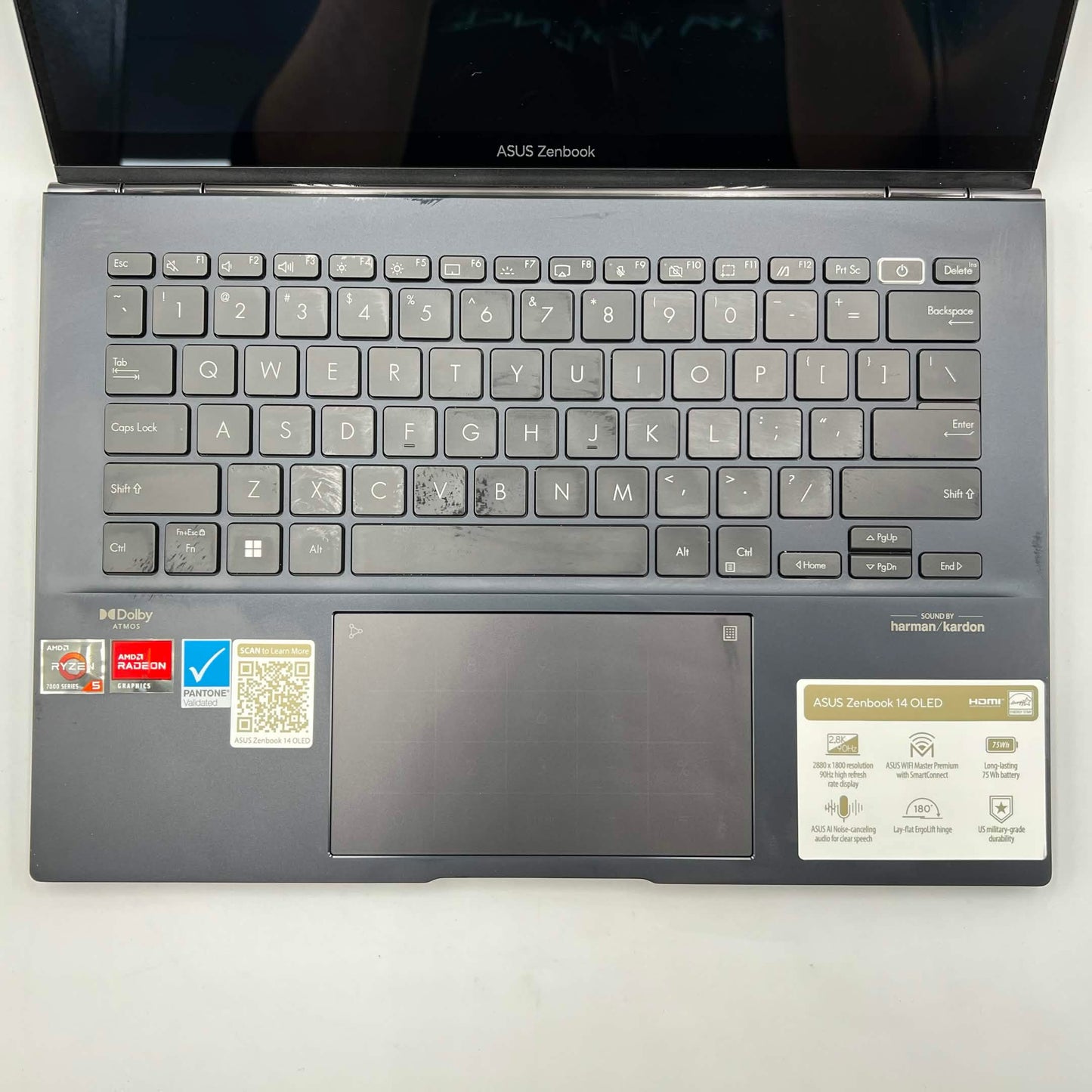 Asus Zenbook 14 OLED UM3420Y 14" Ryzen 5 7530U 2.0GHz 8GB RAM 256GB SSD