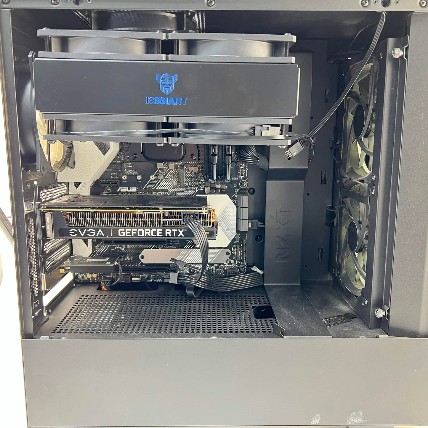 NZXT Custom PC Core i9-9900 3.10GHz 16GB RAM 500GB SSD EVGA GeForce RTX 3060 Ti