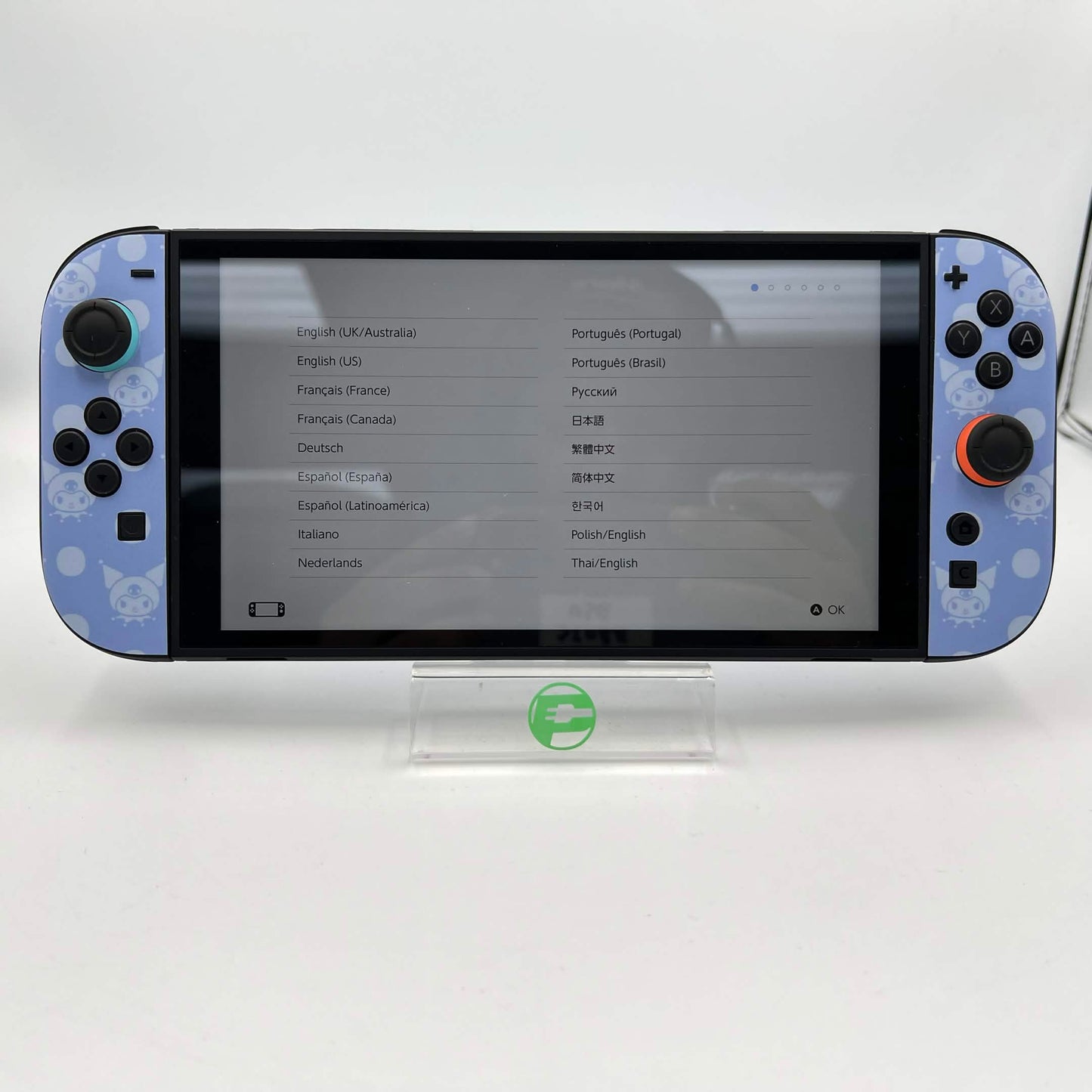 Nintendo Switch 2 Console Gaming System BEE‑001 Black/Blue Kuromi Decal