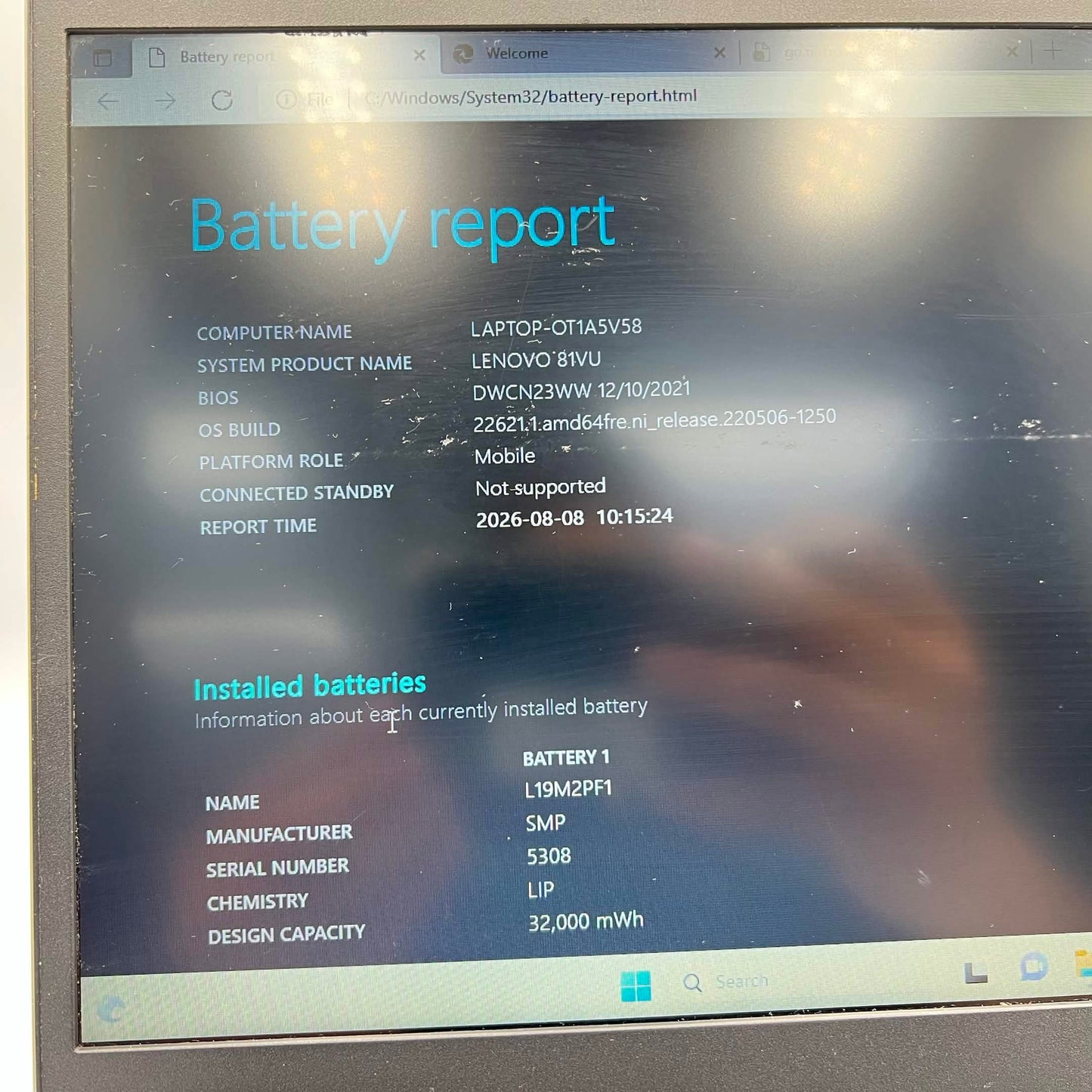 Lenovo IdeaPad 1 81VU 14" Pentium Silver N5030 1.1GHz 4GB RAM 128GB SSD