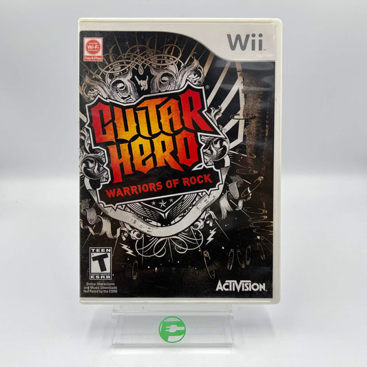 Guitar Hero: Warriors of Rock (Nintendo Wii, 2010)