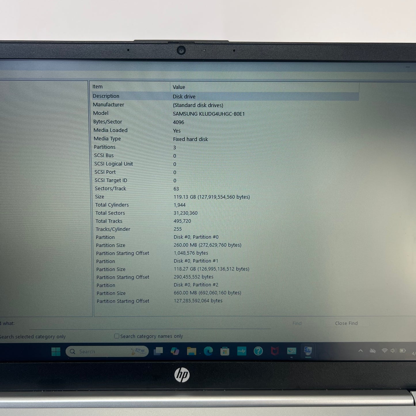 HP Laptop 15-FD0081WM  Intel N200 1.0GHz 4GB RAM 128GB SSD Intel(R) UHD Graphics